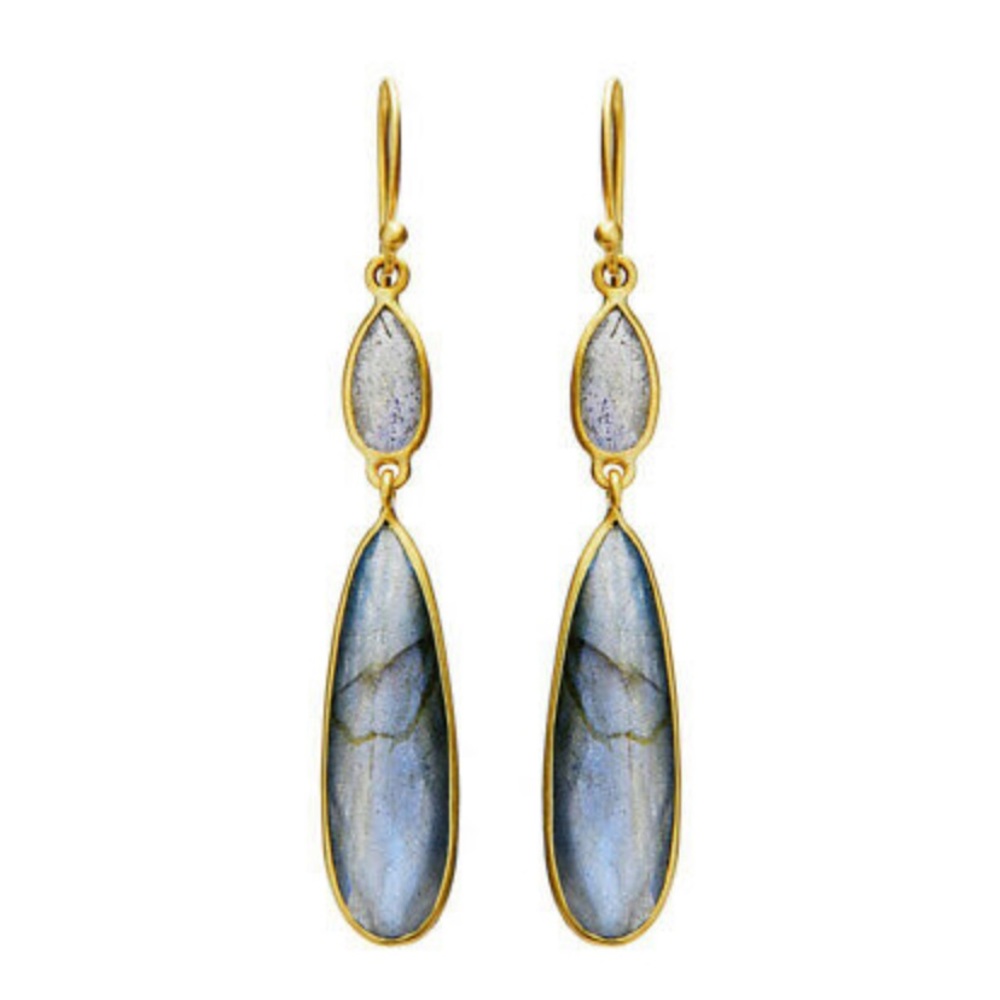 NewGorgeous Drop Earrings for Women 18k Yellow Gold Plated Earrings A Pair/set
